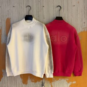 ALO Embossed Unisex Sweatshirt – Urban Fade Edition