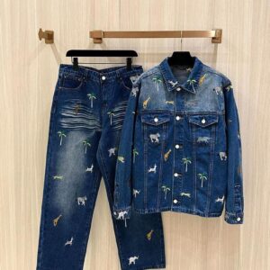Louis Vuitton Denim Set