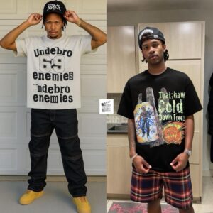 CHILCURE Spray-Effect Graphic T-Shirt – Urban Streetwear Style