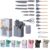 Silicon cooking spoon set